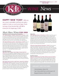 January 2009 - K&L Wine Merchants