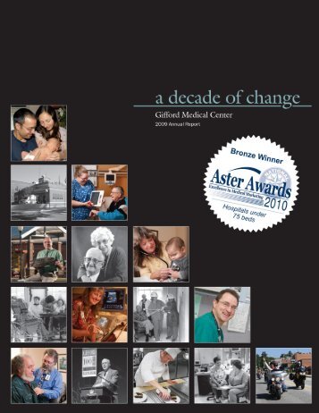 Annual Report 2009 - Gifford Medical Center