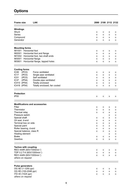 LAK 2000 catalogue - T-T Electric