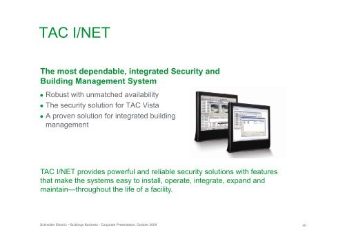 Schneider Electric's Buildings Business presentation PDF 1.91MB