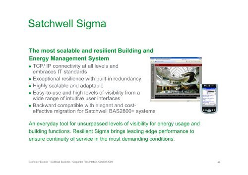 Schneider Electric's Buildings Business presentation PDF 1.91MB