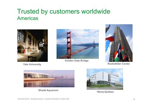 Schneider Electric's Buildings Business presentation PDF 1.91MB