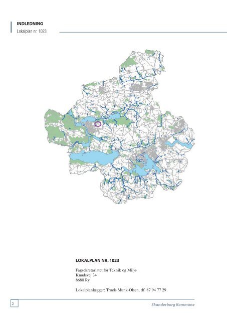 Lokalplan nr. 1023 - Kildebjerg Ry A/S