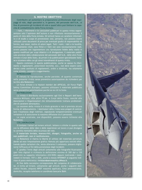 Scarica l'intera rivista in formato pdf - Aeronautica Militare Italiana