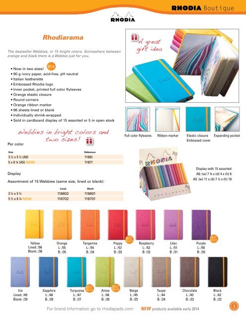 Exaclair 2013 Catalog | Quality Stationery Products ... - Exaclair, Inc.