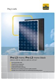 Pro L3 mono/Pro L3 mono black - Solar-Fabrik AG