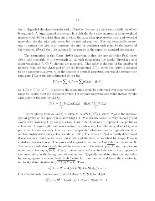 Astronomical Spectroscopy - Physics - University of Cincinnati