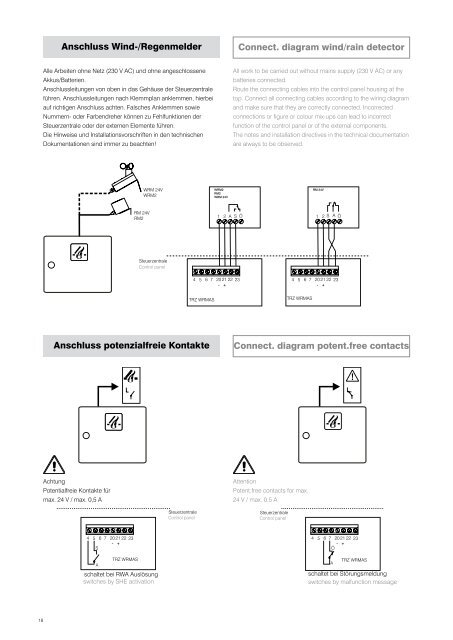 Technical information and operating instruction ... - Essmann