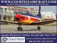 Quality Warbird & Civilian Aircraft Sales Since 1957 - Courtesy Aircraft