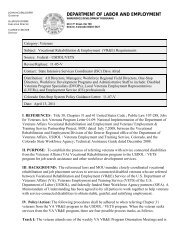 PGL 11-07-V Voc Rehab VRE Requirements.doc - Colorado ...