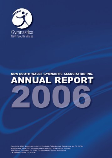 nsw gymnastic association annual report 2006 - Gymnastics New ...