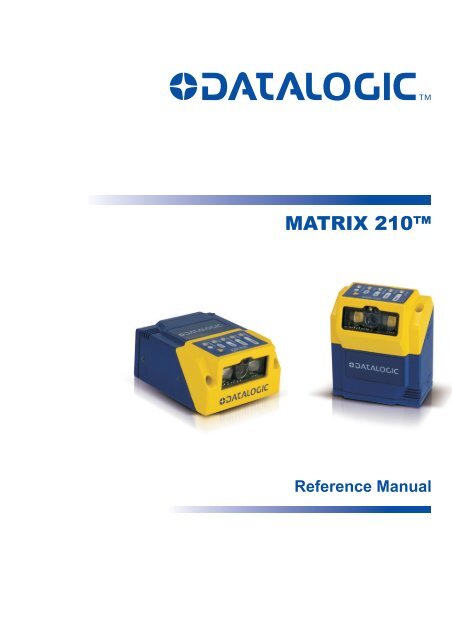 Matrix210 Full Reference Manual.pdf - Datasensor