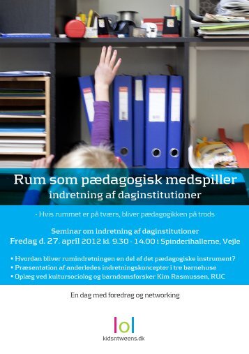 Rum som pÃ¦dagogisk medspiller - Kids n' Tweens Lifestyle