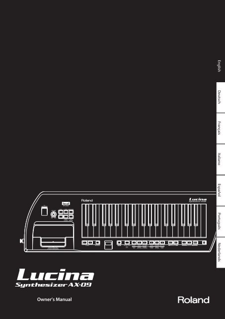 Owners Manual - Roland