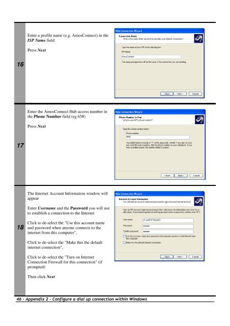 AmosConnect Installation Guide - Delta Wave Communications Inc.