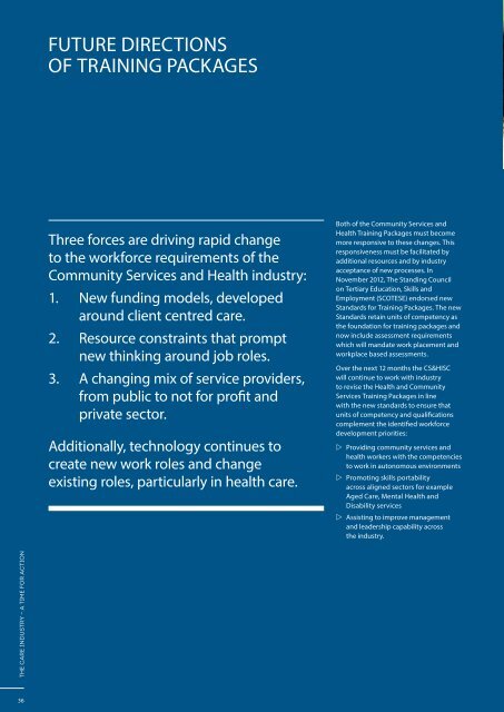 2013 Environmental Scan - Community Services & Health Industry ...