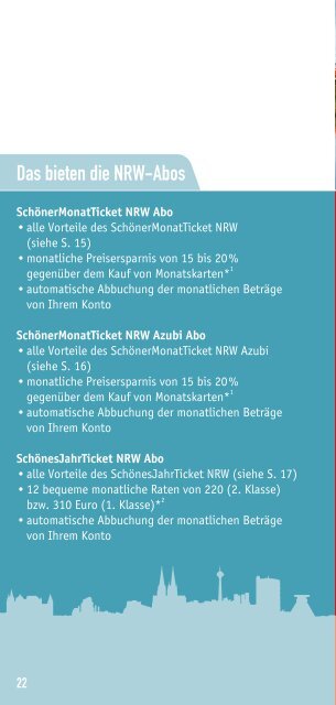 Unterwegs in NRW mit Bus & Bahn