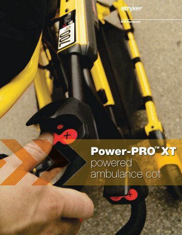 Power-PRO XT Speciﬁcations - Stryker