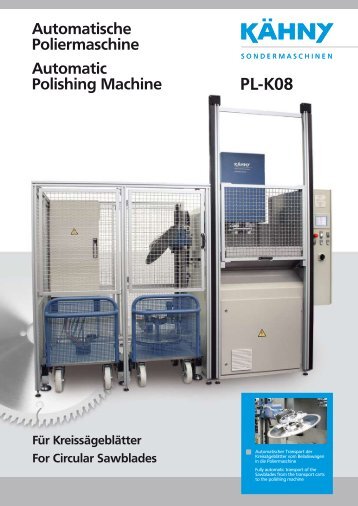 PL-K08 Automatische Poliermaschine Automatic Polishing Machine ...