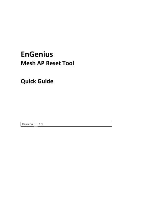 Engenius Mesh AP Reset Tool QuickGuide_20100415