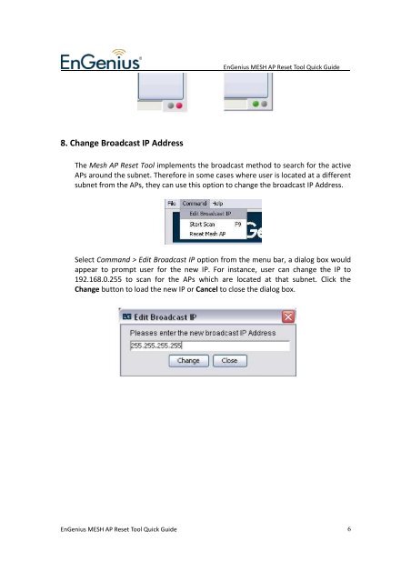 Engenius Mesh AP Reset Tool QuickGuide_20100415