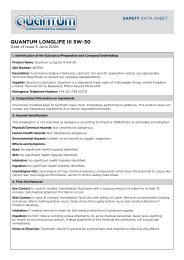 Safety Data Sheet - Quantum