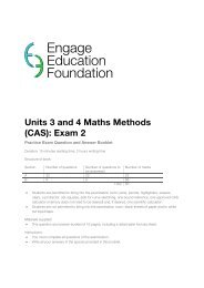 Unit 3 & 4 Maths Methods - Practice Exam 2 - Engage Education ...