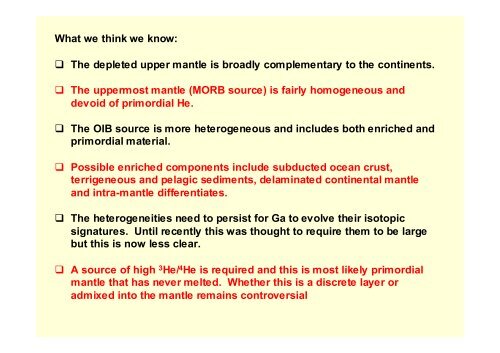 Lecture 9: Oceanic Basalts