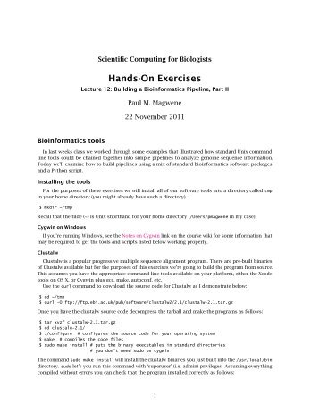 Hands-On Exercises