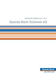 Die Menschen in der Sparda-Bank - Sparda-Bank Südwest eG