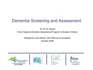 9 Teaching Slides on Dementia Screening and Assessment.pdf - GiiC