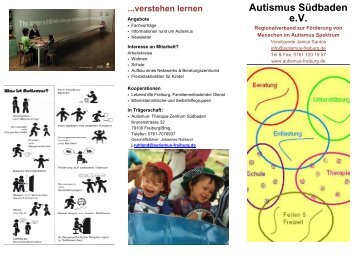 verstehen lernen - Autismus Südbaden eV