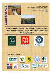 Téléchargez le programme (pdf, 584 Ko) - Fondation FARM