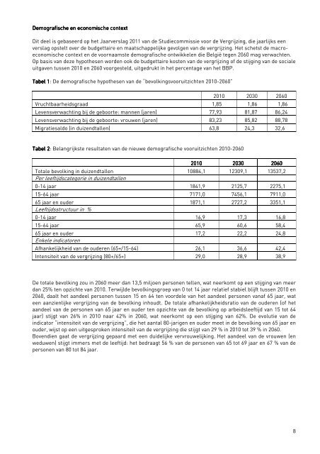 bijlagen (.pdf) - FOD Sociale Zekerheid