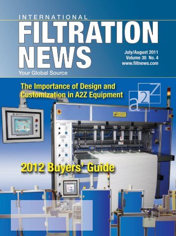 2012 Buyers' Guide 2012 Buyers' Guide - Filtration News