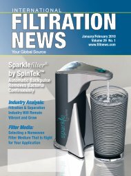 Filter Media - Filtration News