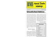 Fall/Winter 2005 - BMI.com