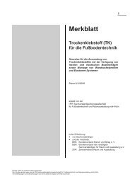 Merkblatt Trockenkleber - Baubook