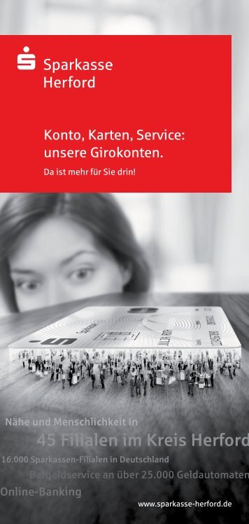 Prospekt als PDF - Sparkasse Herford