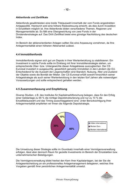 Finanzplan Private Banking - Sparkasse am Niederrhein