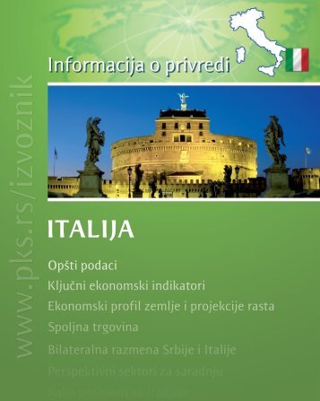 ITALIJA - Privredna komora Srbije