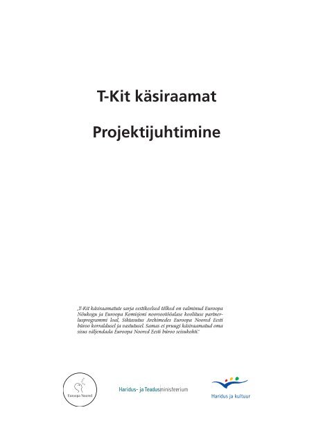 T-Kit kÃ¤siraamat Projektijuhtimine - Euroopa Noored