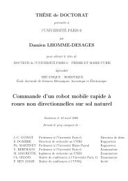 Plateforme robotique ATRV-2 - Institut des SystÃ¨mes Intelligents et ...