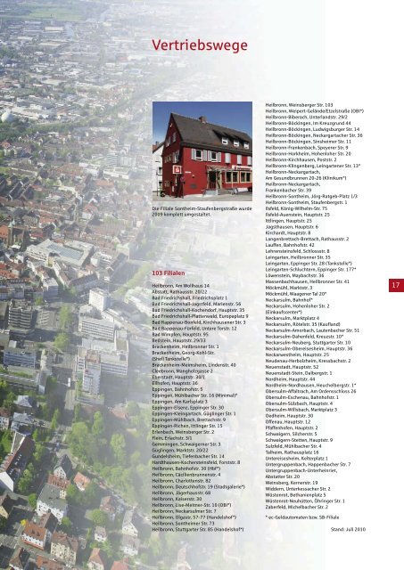 Jahresbericht 2009 - Kreissparkasse Heilbronn