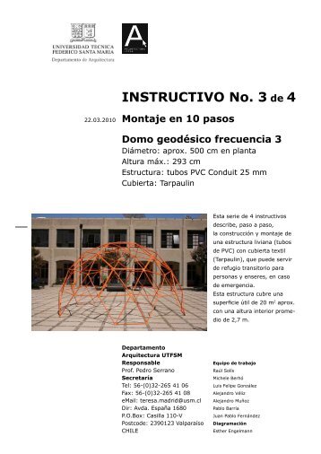INSTRUCTIVO No. 3 de 4 - Plataforma Arquitectura