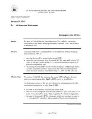 Mortgagee Letter 2013-04 - HUD