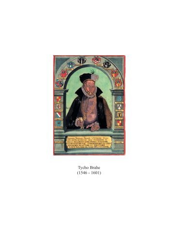 Tycho Brahe (1546 - 1601) - S.I.O.e.Ch.CF.