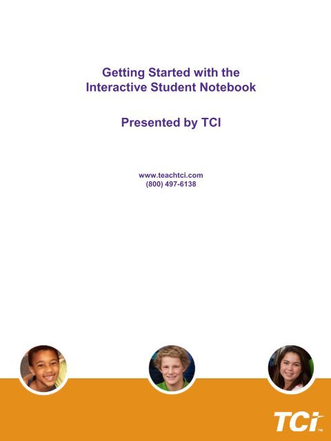 Getting Started With The Interactive Student Notebook - TCI