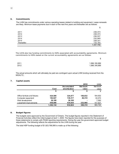 2009-10 Annual Report - Central East Local Health Integration ...