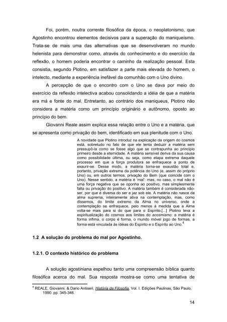 o teÃ­smo e o problema do mal em richard swinburne - FaJe